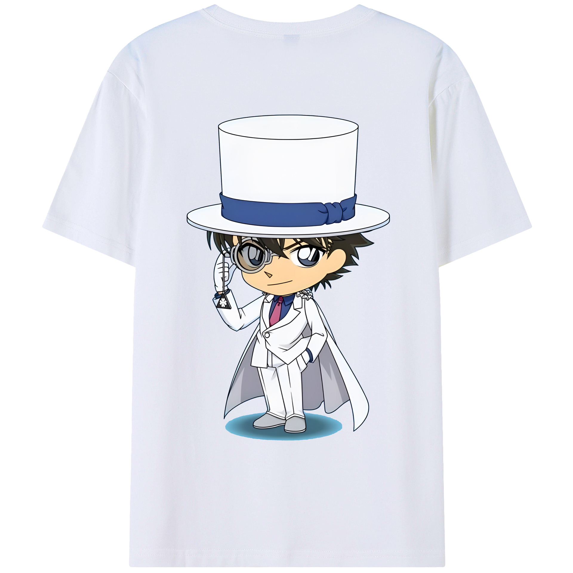（画像用） 名探偵コナン くろば かいと Detective Conan Kuroba Kaito レディース半袖Tシャツ(バックプリント)
