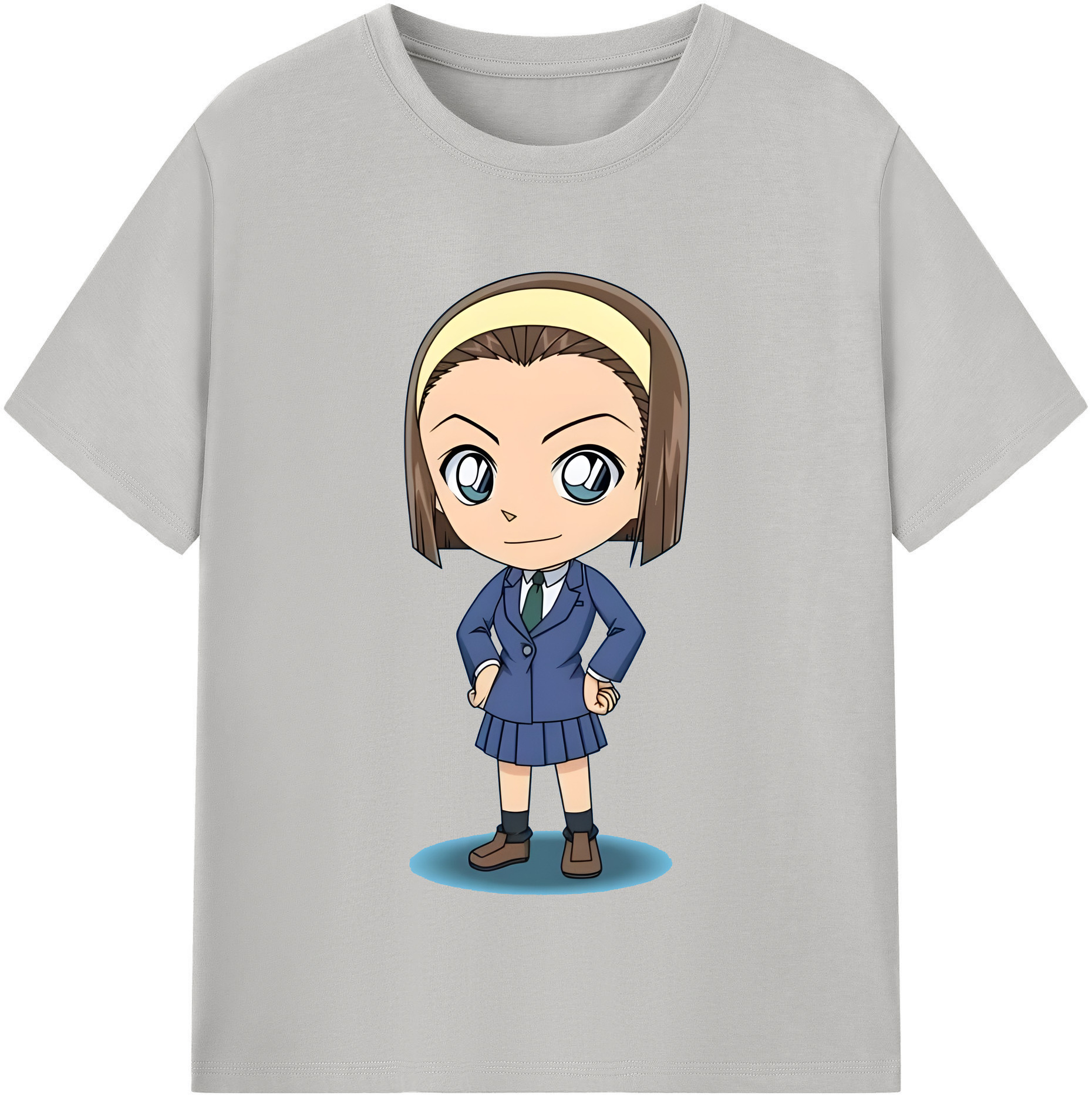 （画像用） 名探偵コナン 吉田 歩美 よしだ あゆみ Detective Conan my Yeager 綿100％半袖Tシャツ（フロントプリント）
